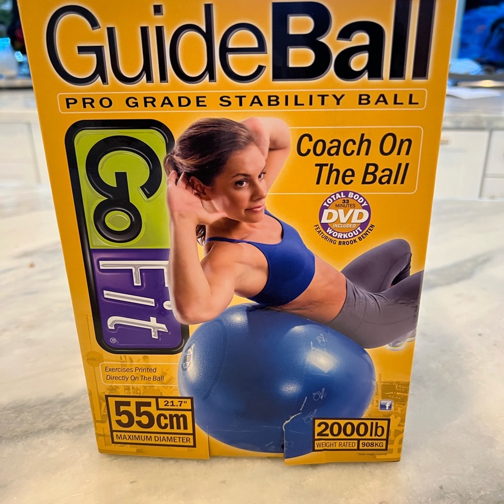Go Fit Guide Ball 55 cm (NWT) - Picture 2 of 2